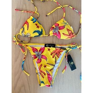 TRÉSOR DE LA MER PRINT VERSACE BIKINI SIZE SMALL